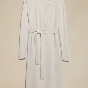 NWT Banana Republic Midi Sweater Wrap Dress